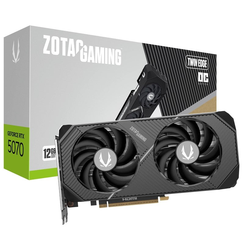 Buy Zotac GAMING GeForce RTX 5070 Twin Edge OC 12 GB GDDR7 Graphic