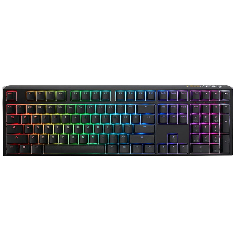 Ducky One 3 Hot-Swap Wired RGB Mechanical Gaming Keyboard Blue Switch (Arabic Layout) - Classic Black