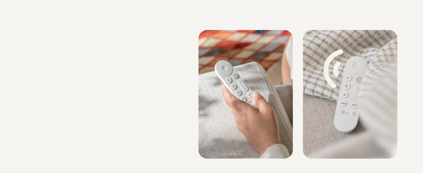 Google GA05662-US 4K HDR 32 GB TV Streamer With Smart Home Control - Porcelain