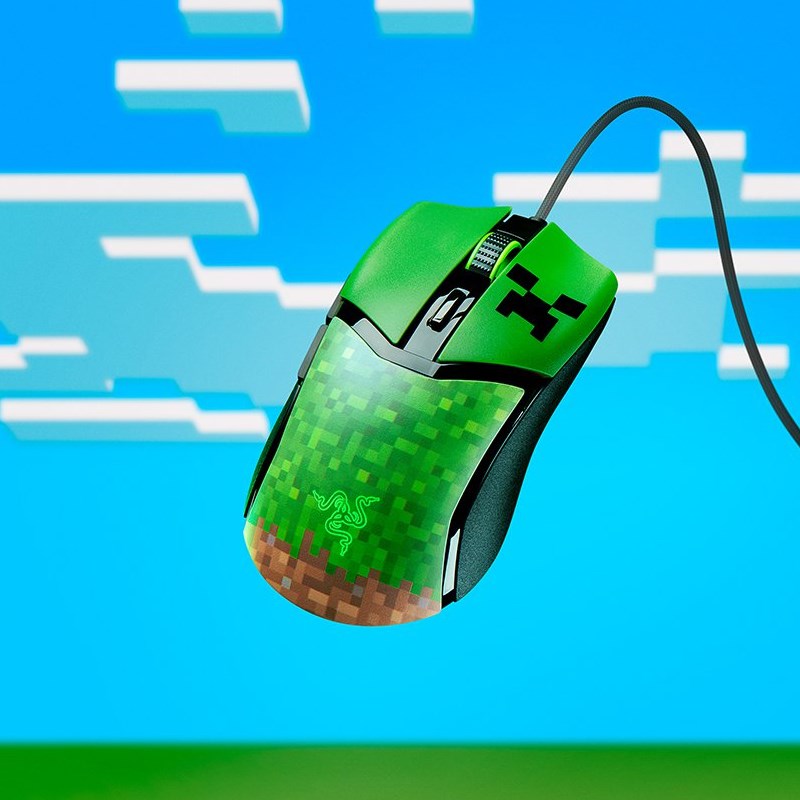 Razer Cobra Minecraft Edition Lightweight Wired Gaming Mouse with Razer Chroma RGB