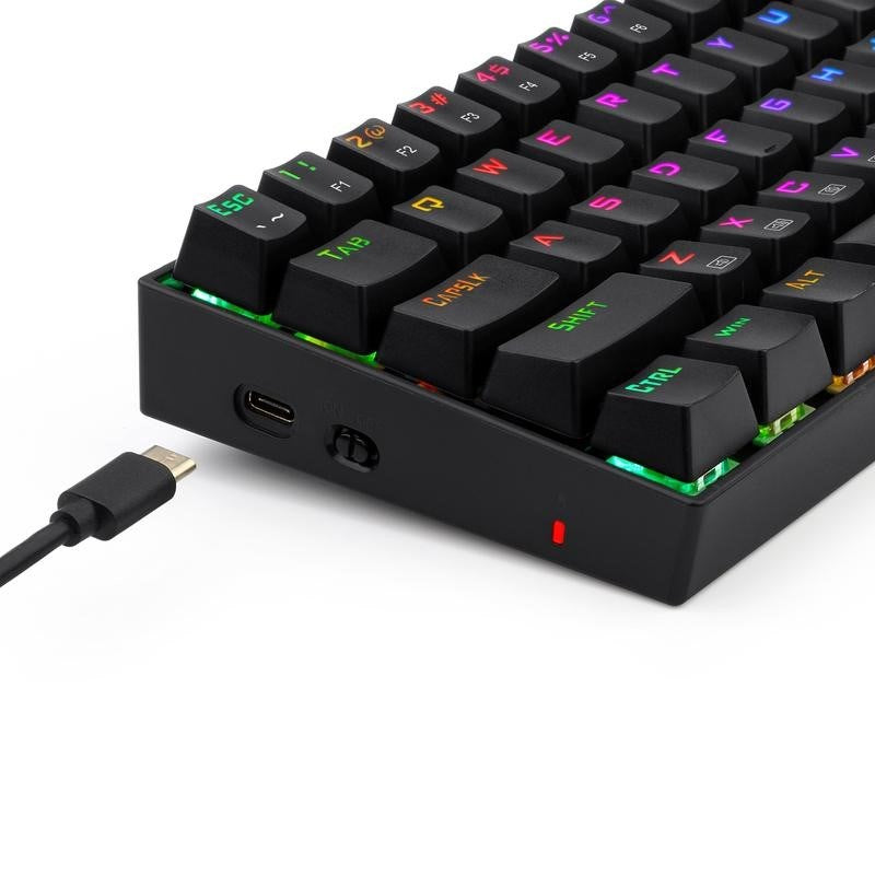 Redragon Deimos K599-KRS RGB Wireless/Wired Mechanical Gaming Keyboard - Black
