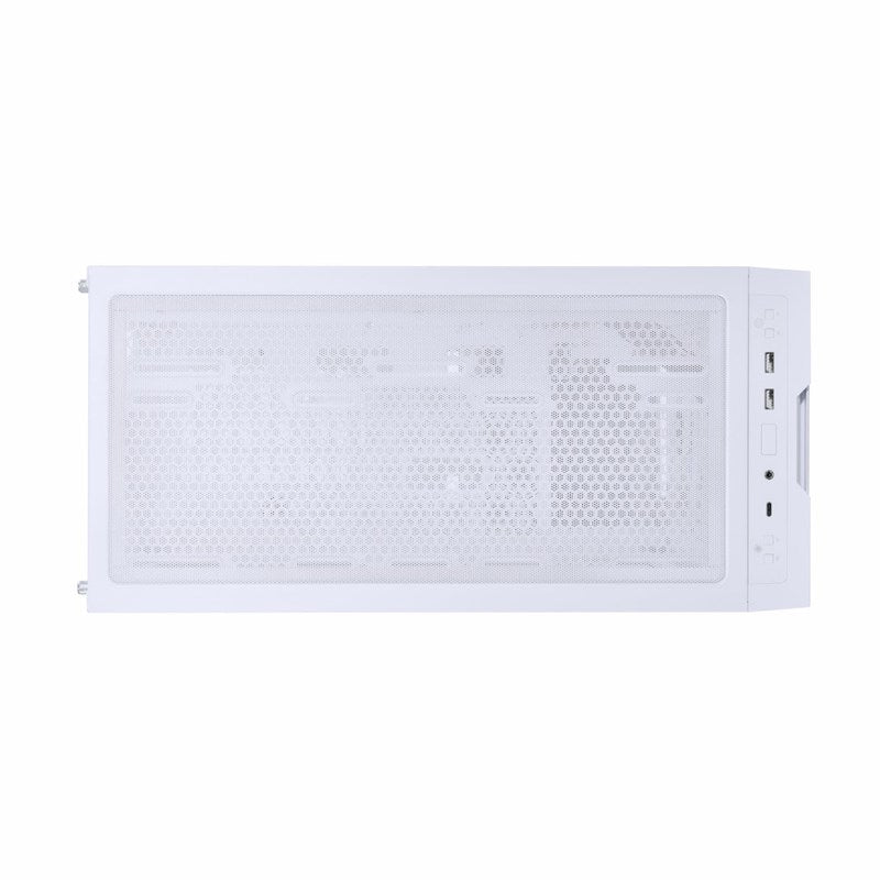 LIAN LI LANCOOL 206 ATX Mid Tower Gaming PC Case (2 ARGB Fans Included) - White