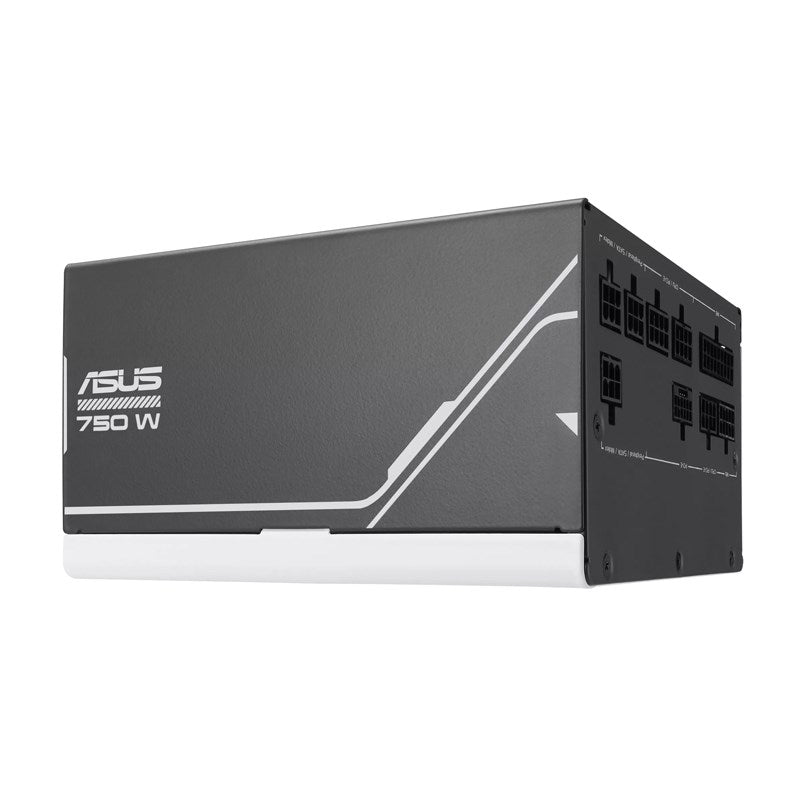 Asus Prime 750W Gold Fully Modular Gaming Power Supply - Black/White