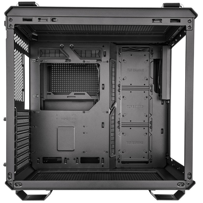 حافظة اسوس تاف جيمينج GT502 من الزجاج المقوى ATX Mid Tower - أسود