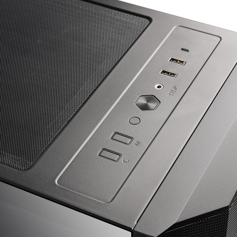 حقيبة LIAN LI Lancool II Mesh Performance-X ATX Mid Tower- سوداء