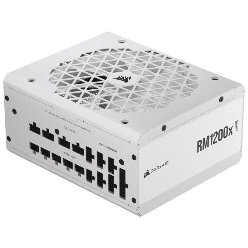 Corsair RM1200x SHIFT 1200 Watts 80 Plus Gold Fully Modular ATX Gaming Power Supply - White