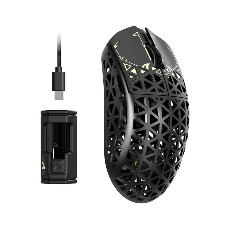 ATTACK SHARK R5 Ultra Carbon Fiber Tri-Mode Wireless (BT/2.4G Wireless/Wired) 8K PAW3950MAX Gaming Mouse