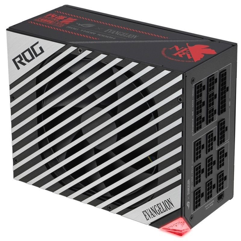 Asus ROG THOR 1000P2 Gaming RGB, 1000 Watt ATX 80 Plus Platinum II Power Supply With OLED Power Display - EVA Edition