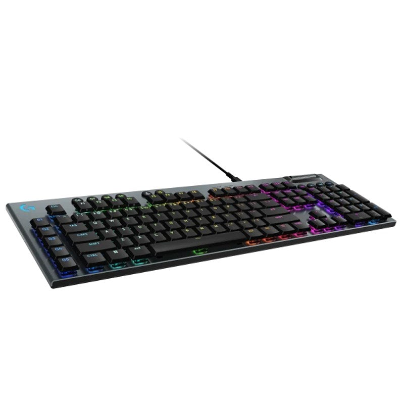 Logitech G915 X Wired Low Profile Mechanical Gaming Keyboard (Tactile Switch) - Black (US Layout)