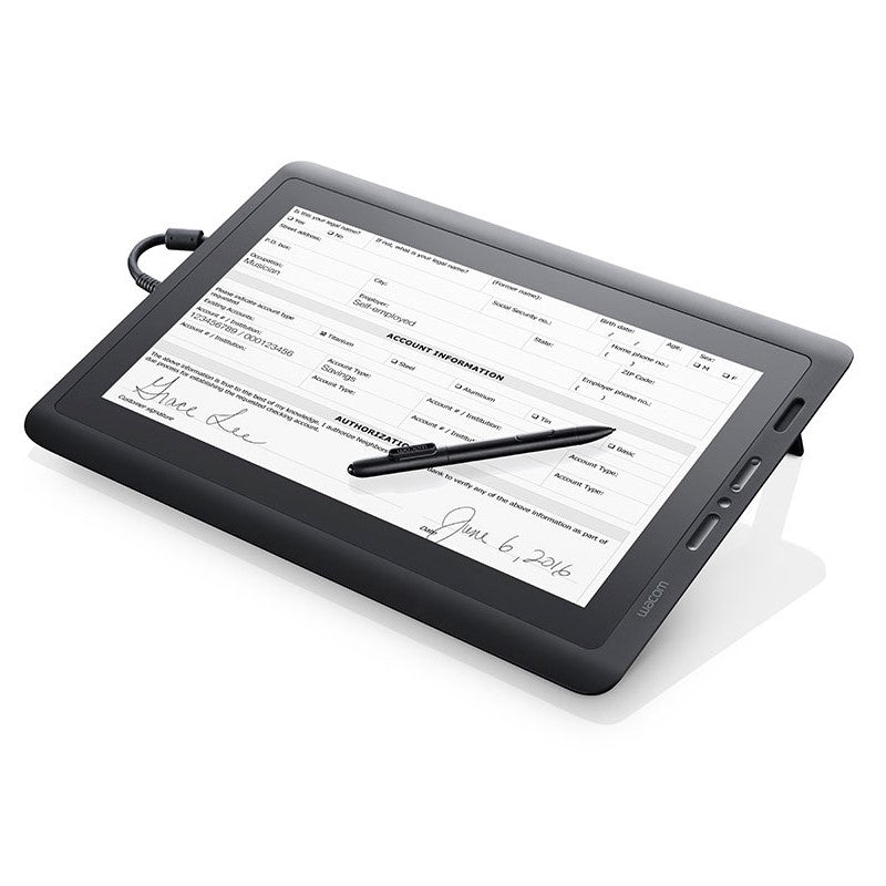 Wacom DTK-1651 15.6’’ Full HD Display with state-of-the-art Encryption for Windows and Mac - Open Box