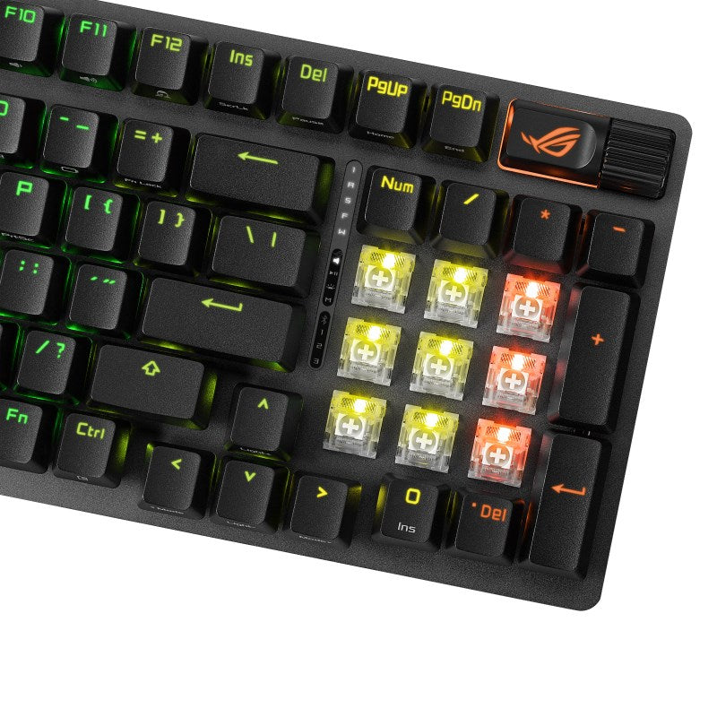 Asus ROG Strix Scope II 96 Wireless RGB Mechanical Gaming Keyboard (ROG NX Snow Switch) - Black