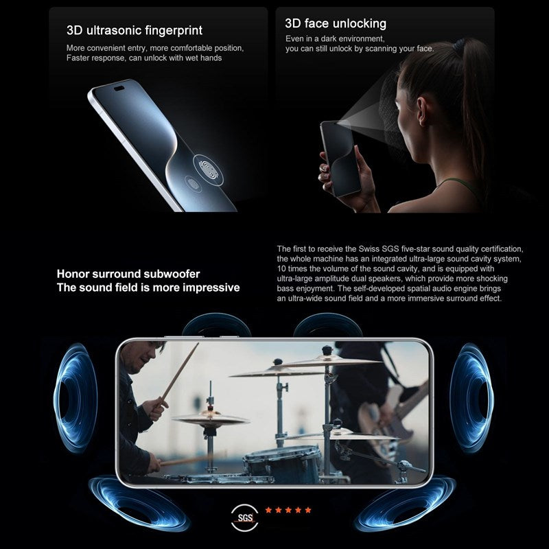 Honor Magic 7 Pro 5G 1 TB, 16 GB RAM, Dual SIM Gaming Phone (Global Version)