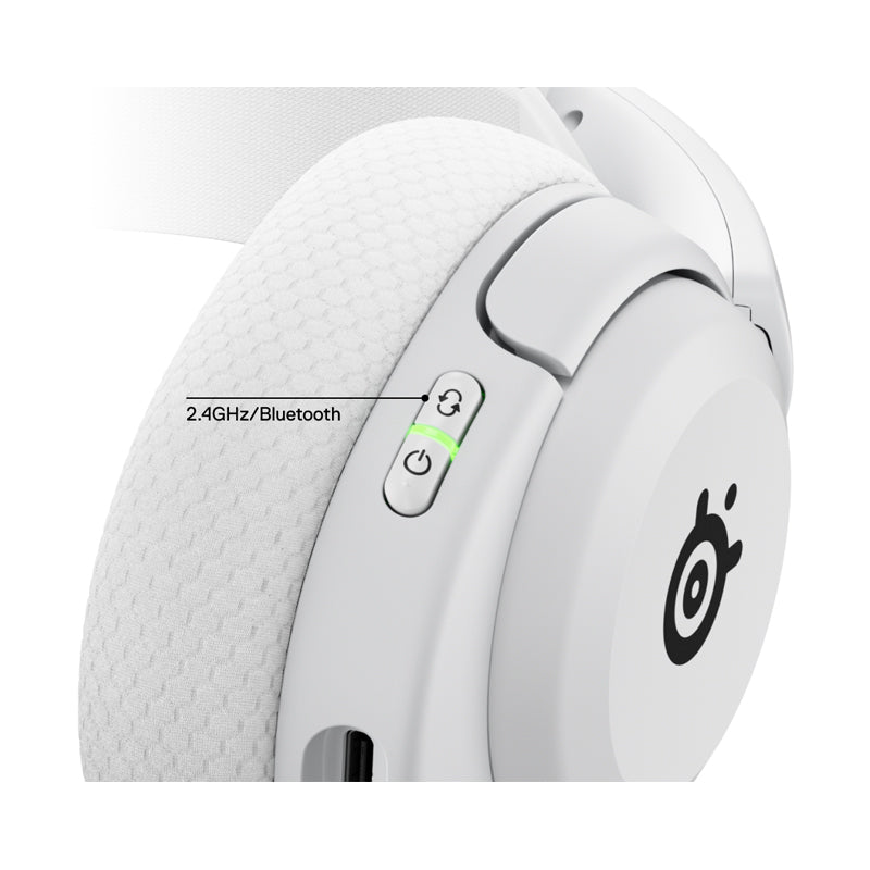 SteelSeries Arctis Nova 5 Wireless Gaming Headset For PC, PS4 and PS5 - White