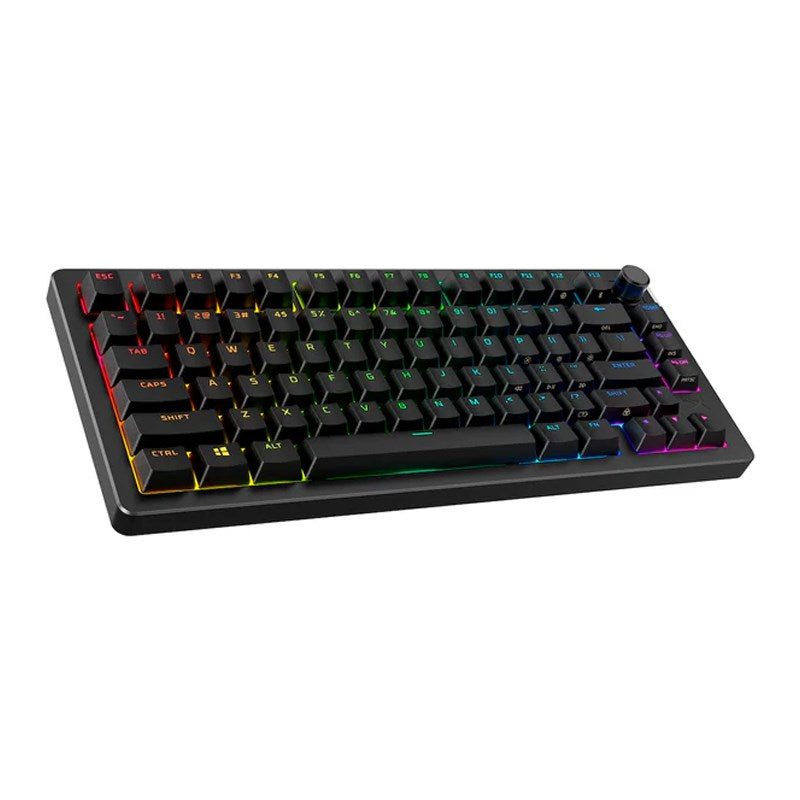 HyperX Alloy Rise 75 Wireless Mechanical Gaming Keyboard (Red Switch) - Black (US Layout)