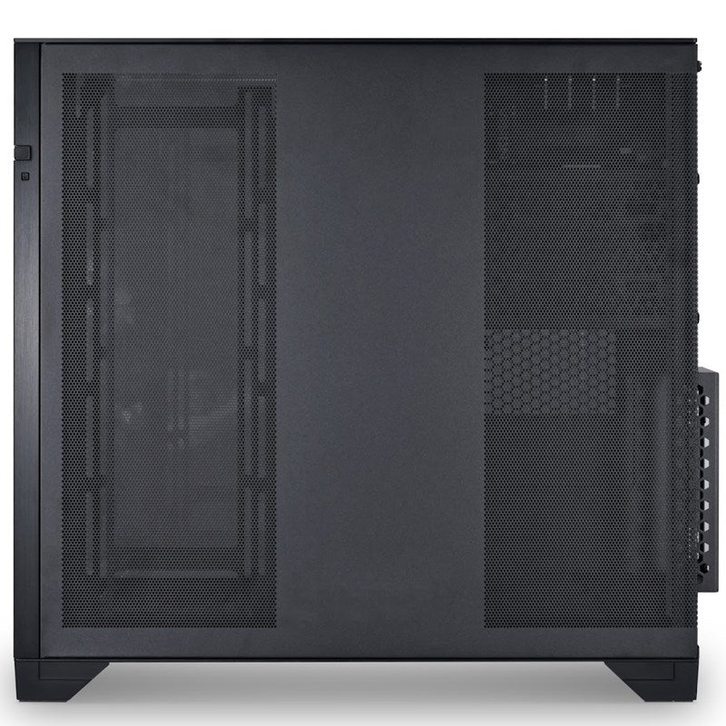 LIAN LI O11 VISION Tempered Glass Mid Tower Gaming Case - Chrome (Fans Not Included)