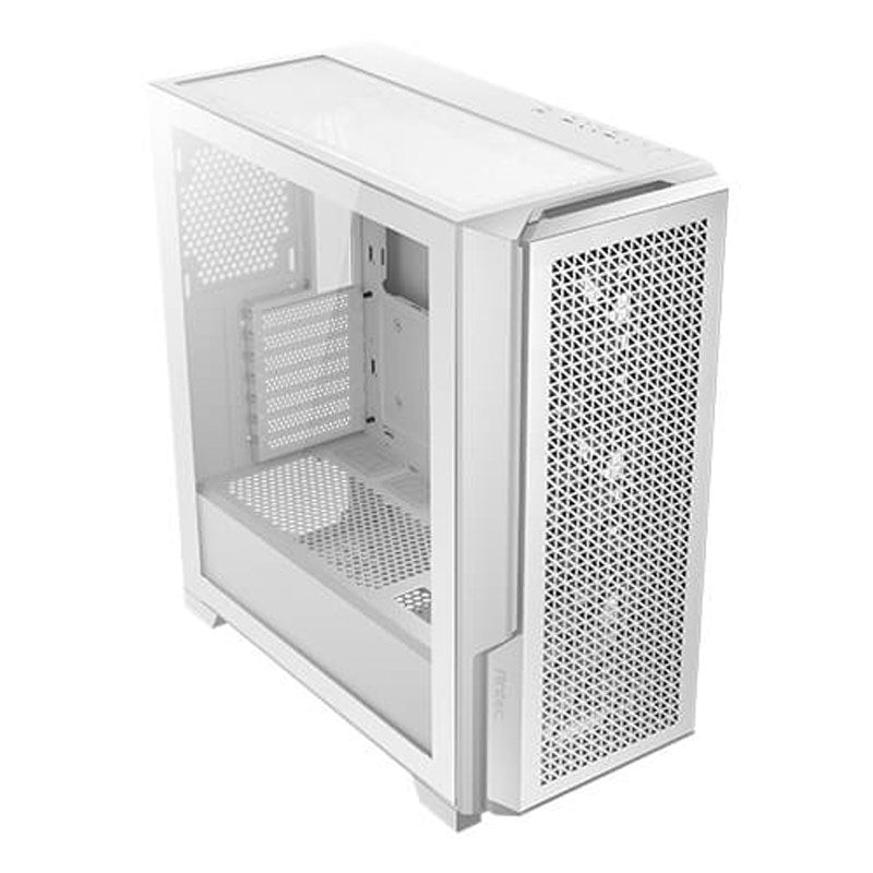 Antec P20C E-ATX Mid Tower Gaming PC Case - White (3 Fans Included)
