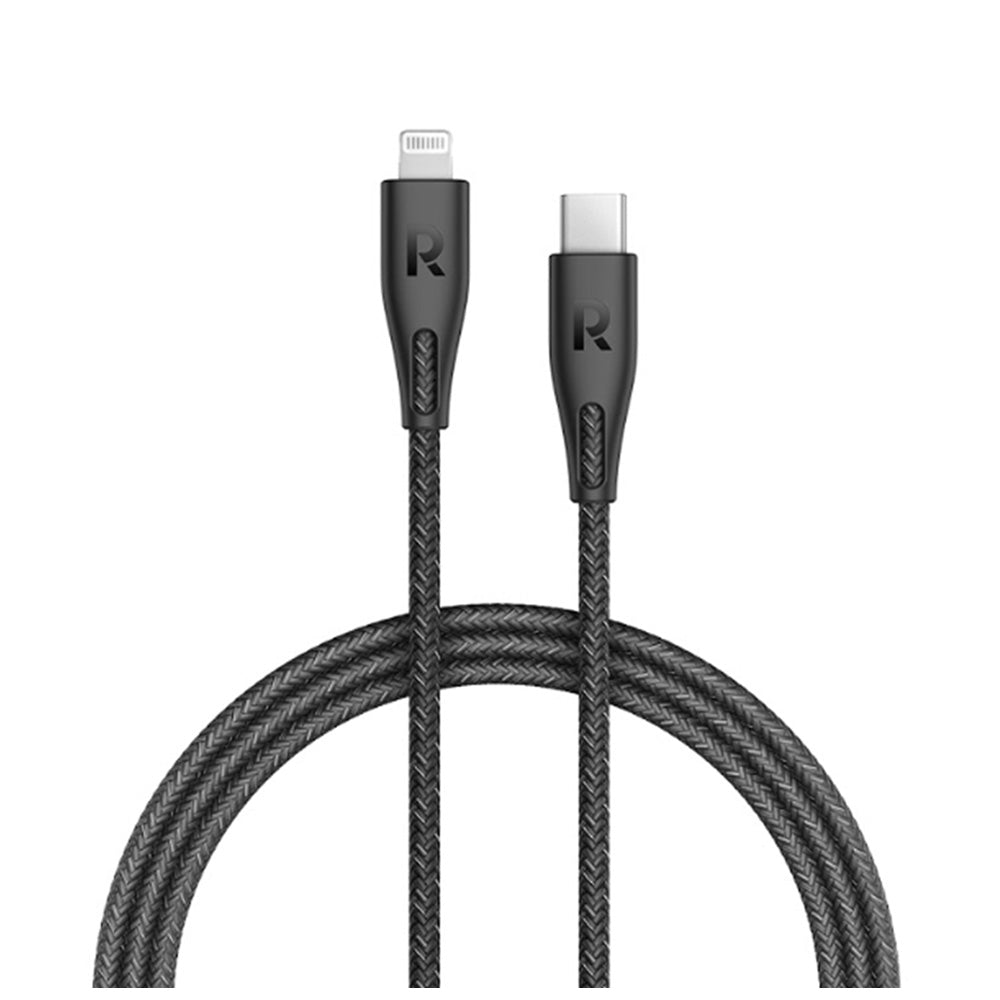 RAVPower RP-CB1003 0.3 m Type-C to Lightning Cable Nylon