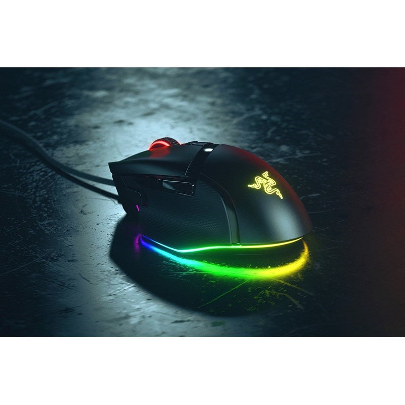Razer Basilisk V3 35K Fully Customizable Ergonomic Wired RGB Gaming Mouse - Black