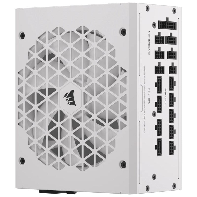 Corsair RM1200x SHIFT 1200 Watts 80 Plus Gold Fully Modular ATX Gaming Power Supply - White