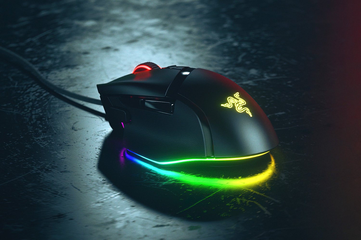 Razer Basilisk V3 35K Fully Customizable Ergonomic Wired RGB Gaming Mouse - Black
