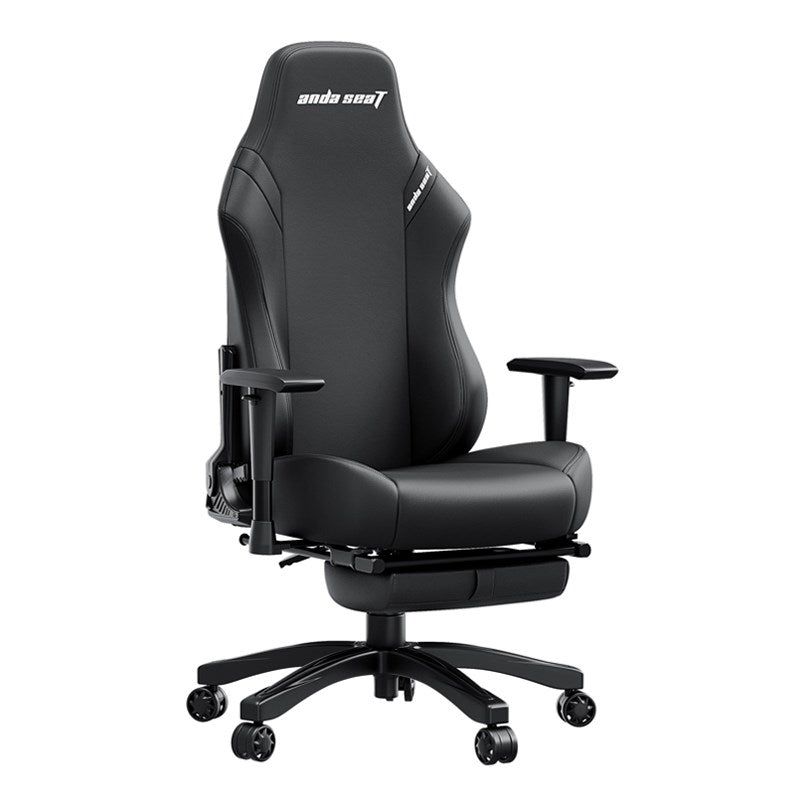 Andaseat Luna Pro with Footrest, Large Gaming Chair, PVC Leather