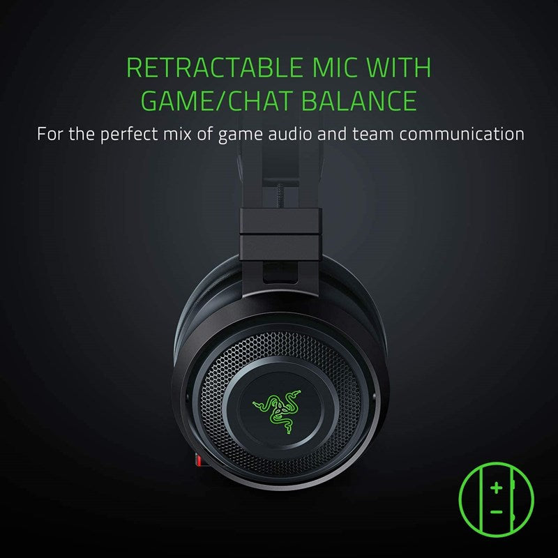 Razer Nari Ultimate Thx Spatial Audio 2.4Ghz Wireless Gaming Headset for PC, PS4, Xbox1, Switch, & Mobile