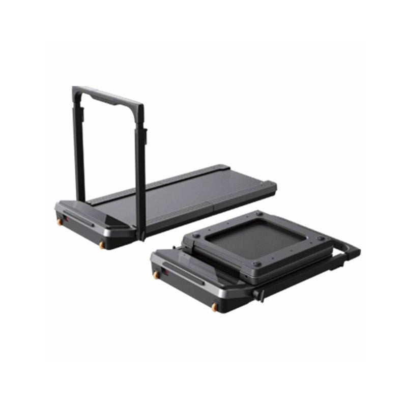 King Smith Z3 Hybrid Walking Pad Foldable Treadmill with Max Speed 10 km/h, 1HP Brushless Motor - Black