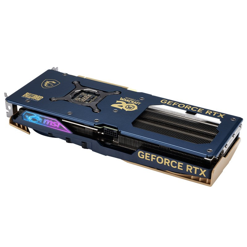 MSI GeForce RTX 4070 SUPER 12GB GAMING SLIM World of Warcraft EDITION GDDR6X Gaming Graphics Card