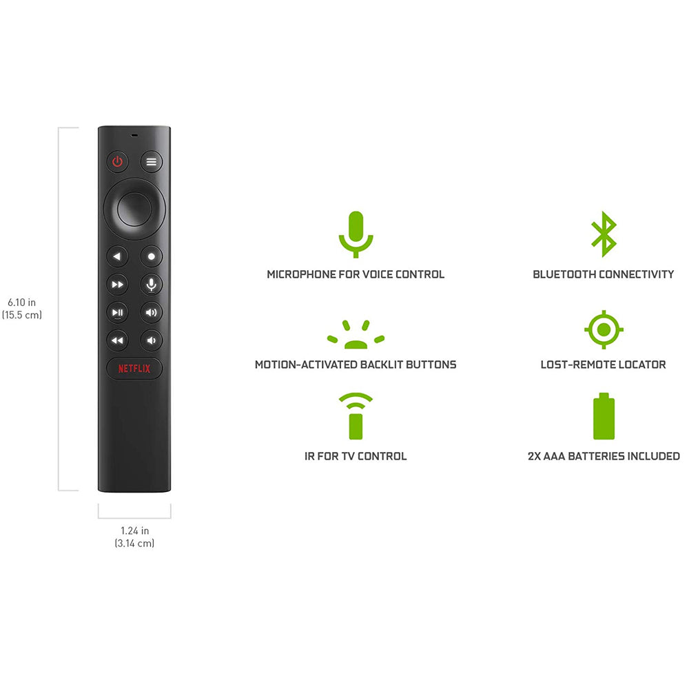 NVIDIA Shield TV Pro 4K HDR Streaming Media Player with 16GB Storage and 3GB Ram