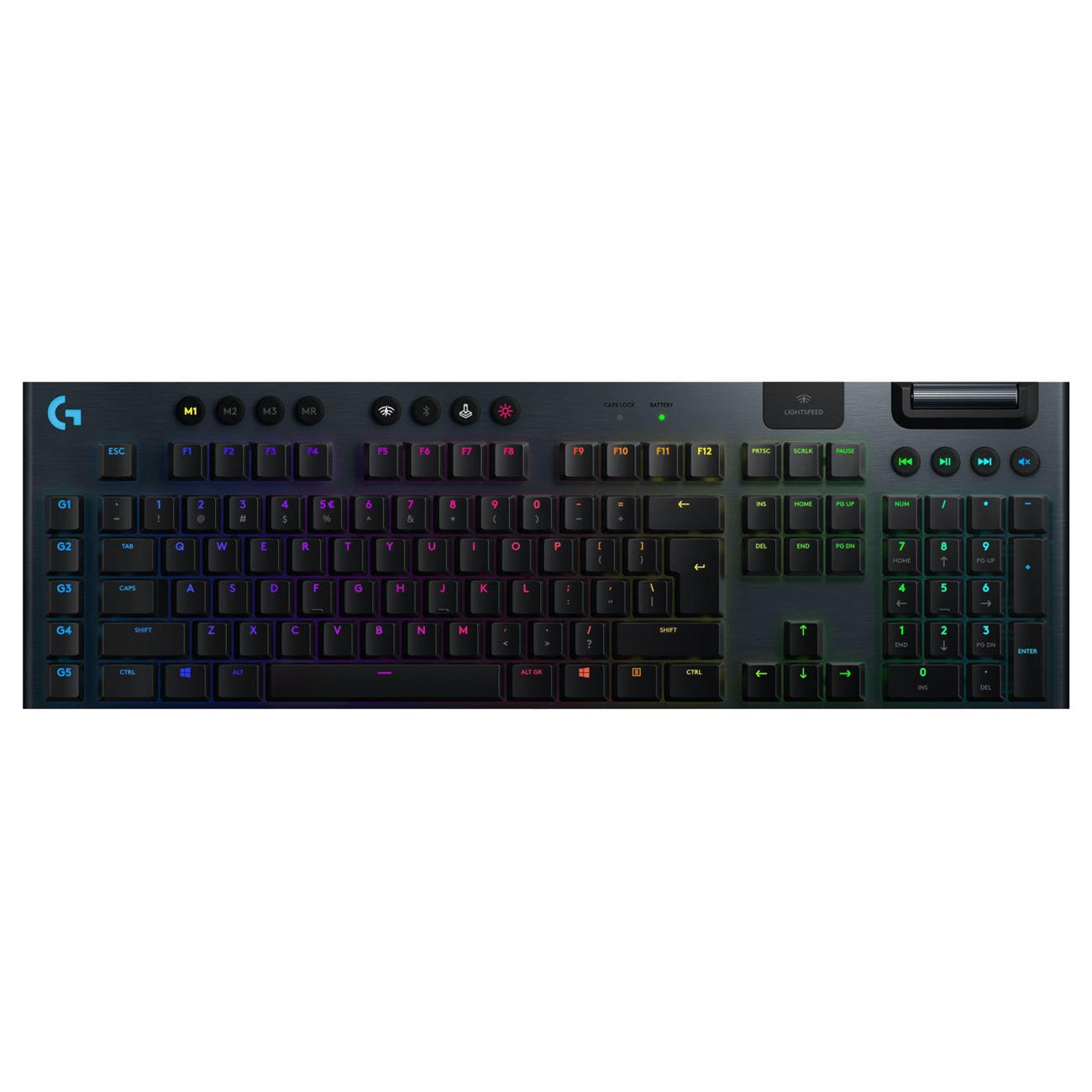 لوجيتك , لوحه مفاتيح , ( G915 LIGHTSPEED), RGB اللاسلكية,كليكى
