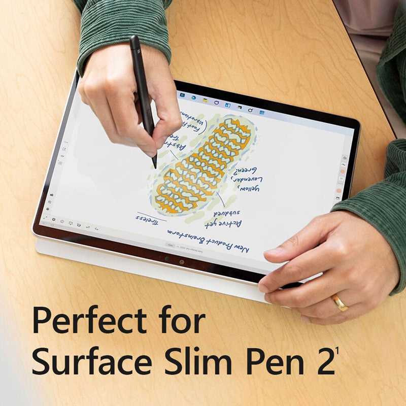 Microsoft Surface Pro 9, 13” PixelSense Flow Display, i7-1255U 12Th Generation, 16GB RAM 512GB SSD Windows 11 Pro - Platinum