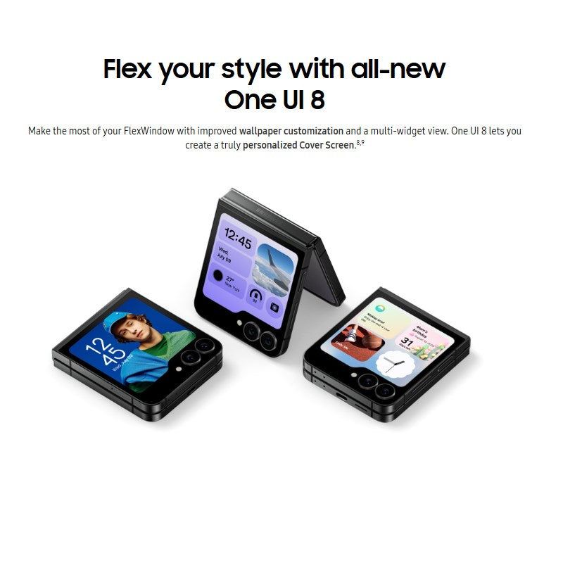 Samsung Galaxy Z Flip7 FE, 5G, 8 GB RAM, 256 GB