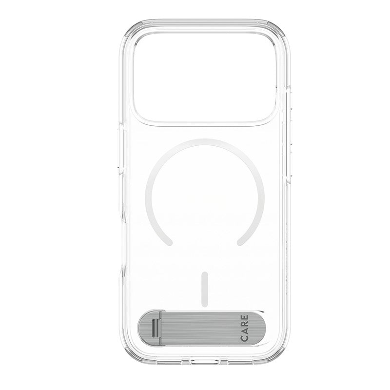 PanzerGlass Care iPhone Air / iPhone 17 Pro / iPhone 17 Pro Max Kickstand Case - Transparent