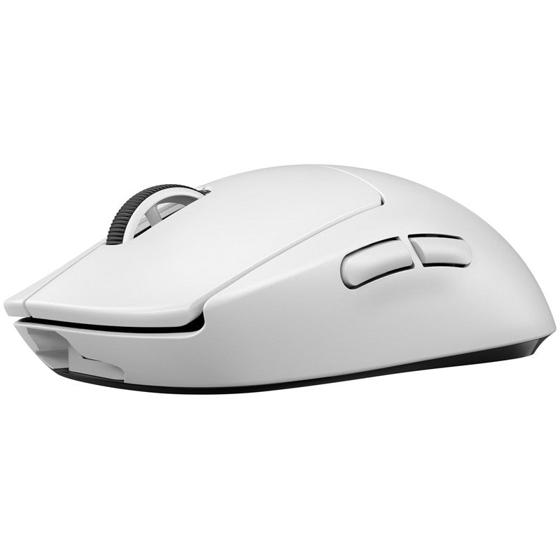 لوجيتك, ماوس الألعاب اللاسلكي (G PRO X SUPERLIGHT)،2.4 جيجا هرتز, تسريع 40 جيجا مستشعر HERO 25K، خفيف للغاية مع 63 جرام، 5 أزرار قابلة للبرمجة، عمر البطارية 70 ساعة، بدون أقدام PTFE إضافية، جهاز الكمبيوتر/جهاز Mac - أسود