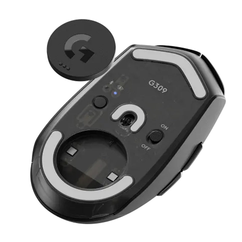 Logitech G309 LightSpeed Wireless Gaming Mouse - Black