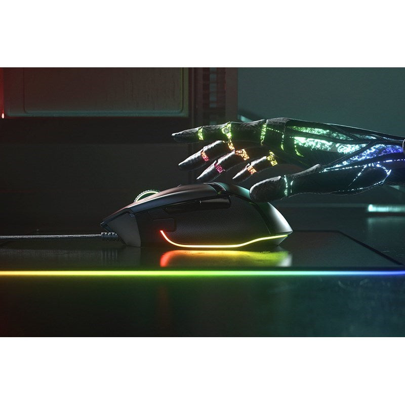 Razer Basilisk V3 35K Fully Customizable Ergonomic Wired RGB Gaming Mouse - Black