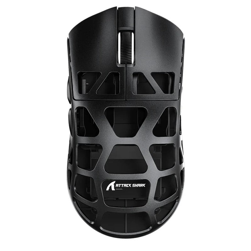 ATTACK SHARK R3 Magnesium Alloy Gaming Mouse 8K Wireless, 46g Magnesium Alloy SUPERLIGHT Gaming Mouse,  PAW3395 Sensor, BT/2.4G Wireless/Wired
