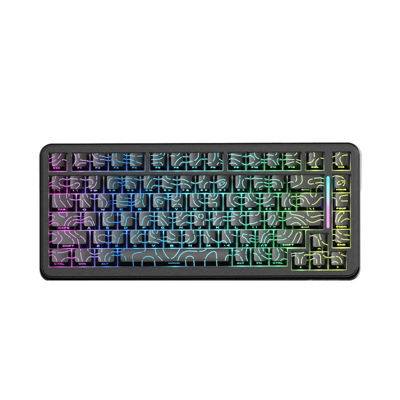 ATTACK SHARK X82PRO HE 75%, 8KHz, 0.01mm RT Wireless Tri-Mode Gaming Keyboard Magnetic Switch