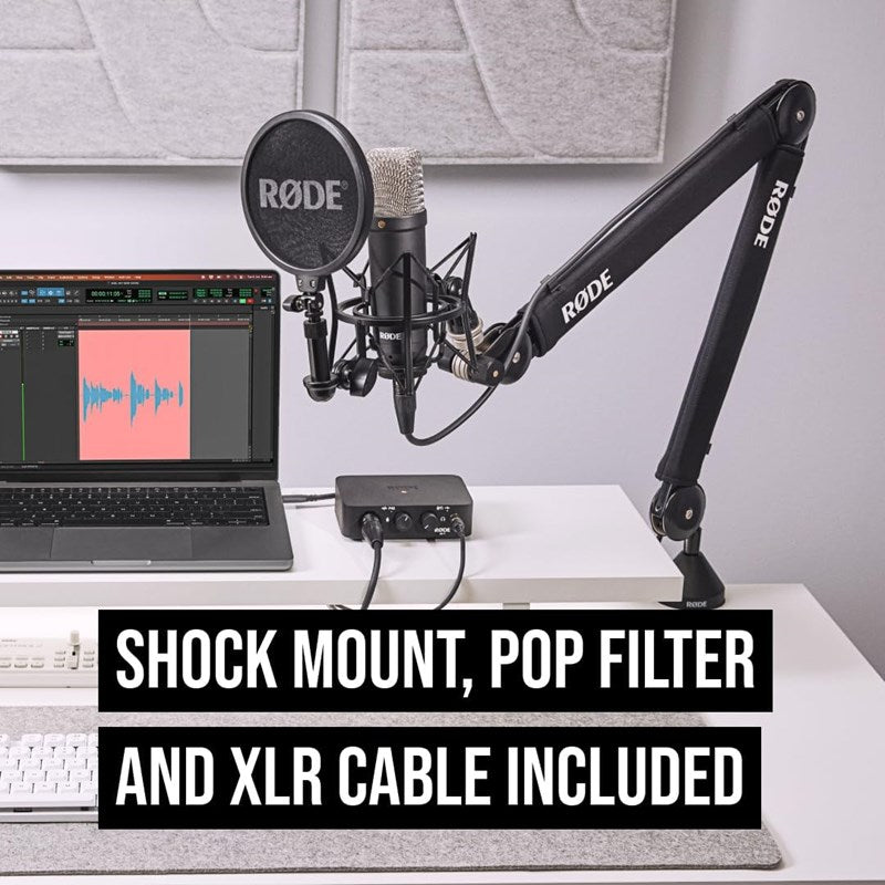 Rode NT1 Signature Series Studio Condenser Microphone - Black