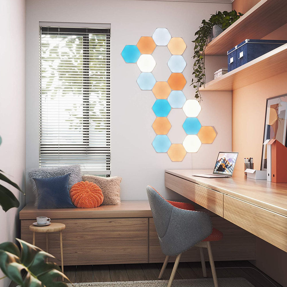 Nanoleaf Shapes Hexagon Starter Kit 15 Light Panels - White