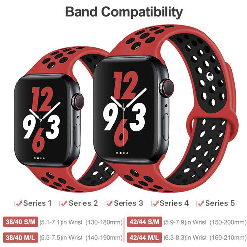 Sports Soft Silicon Nike+ Band For Apple Watch 45MM / 49MM