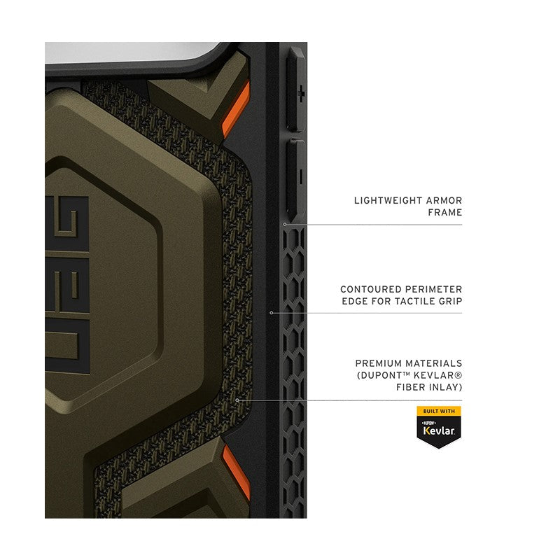 UAG iPhone 17 Pro Max Monarch Pro Kevlar Magsafe Case