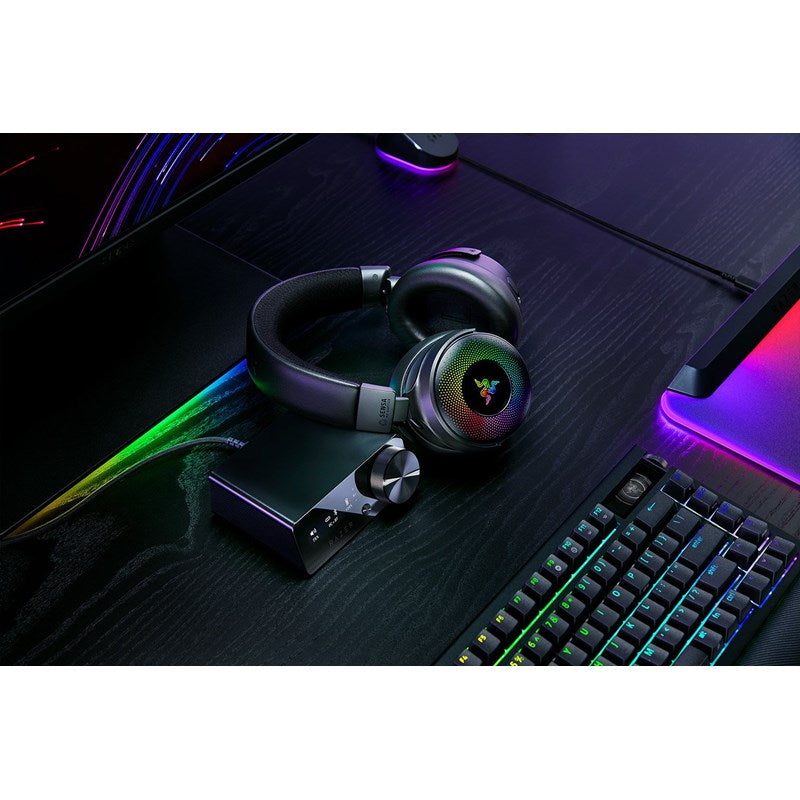 Razer Kraken V4 Pro Wireless Gaming Headset with OLED Control Hub for PC, PS5, Switch, Mobile