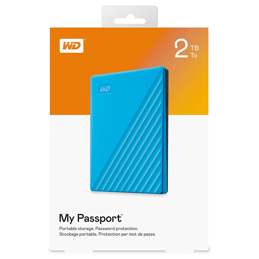My Passport 2TB External USB 3.0 Portable HDD,Password Protection,Hardware Encryption