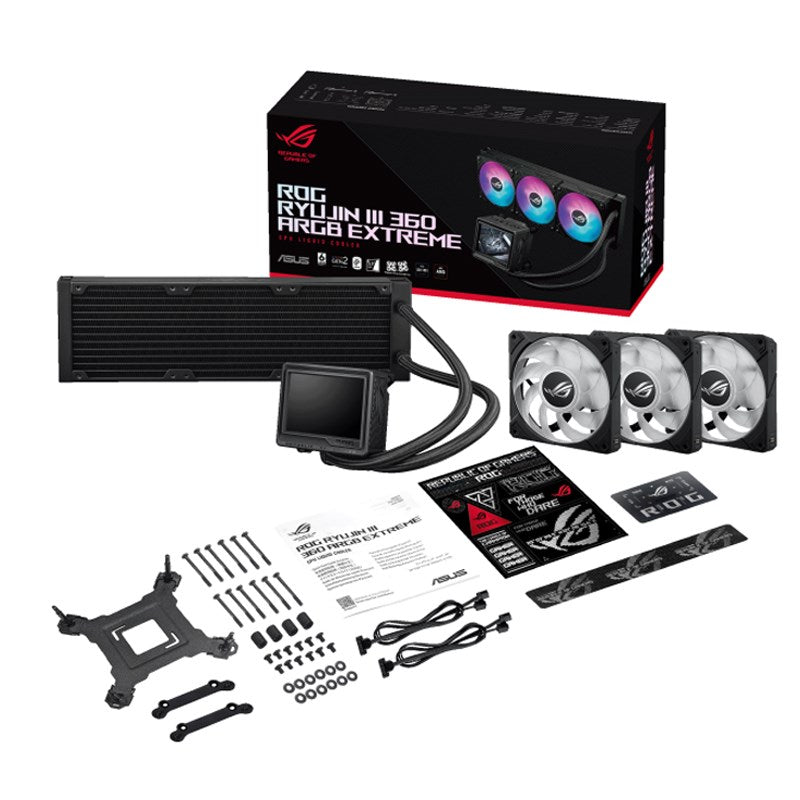 Asus ROG Ryujin III 360 ARGB Extreme 360mm All in One Liquid CPU Cooler with 3.5