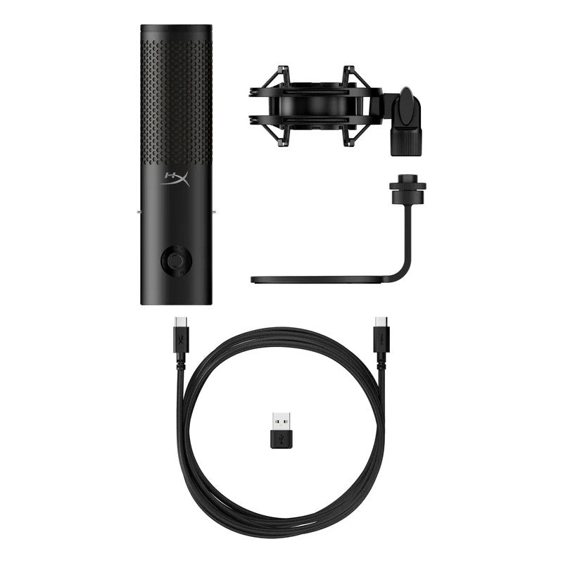 HyperX QuadCast 2 S USB-C Gaming and Streaming Microphone - Black
