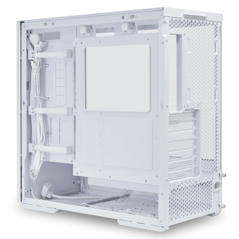 LIAN LI LANCOOL 207 Micro ATX Gaming PC Case - White