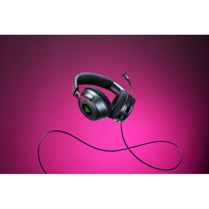 Razer Kraken V4 X Wired USB-C Gaming Headset for PC, PS5, Switch, Mobile - Black