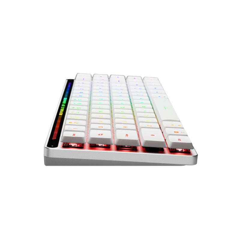 Asus ROG Falchion RX Low Profile 65% Wireless Optical Mechanical Gaming Keyboard (ROG RX Red Switches) (Arabic Layout) - White