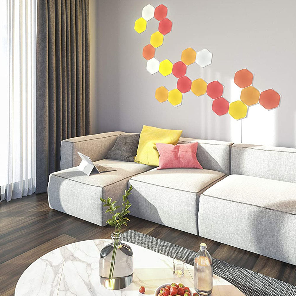 Nanoleaf Shapes Hexagon Starter Kit 15 Light Panels - White